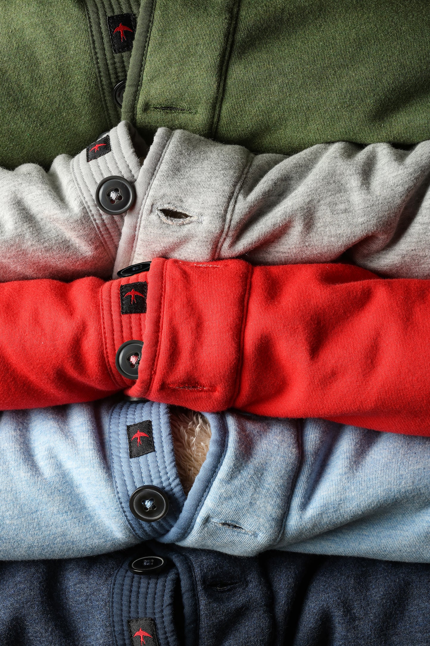 Superfleece Mock - Navy Heather