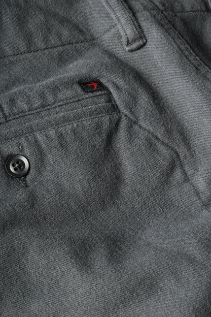 Moleskin Chino - Dark Grey