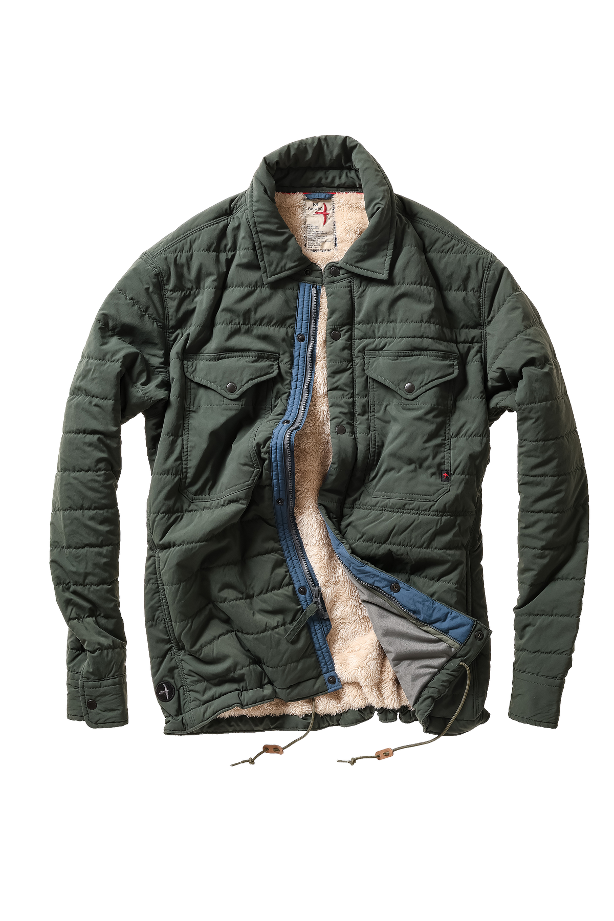 Relwen Qltd Superfleece Jacket - Dark Forest Black