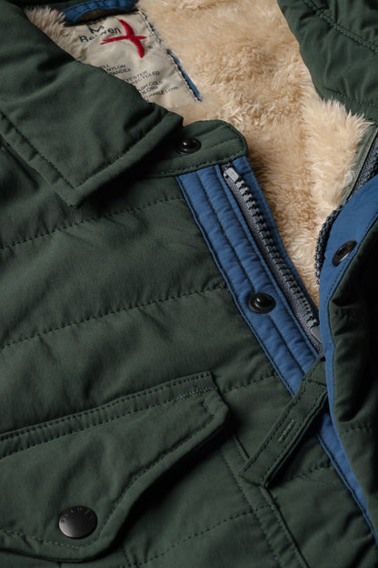 Relwen Qltd Superfleece Jacket - Dark Forest Dark Slate Gray