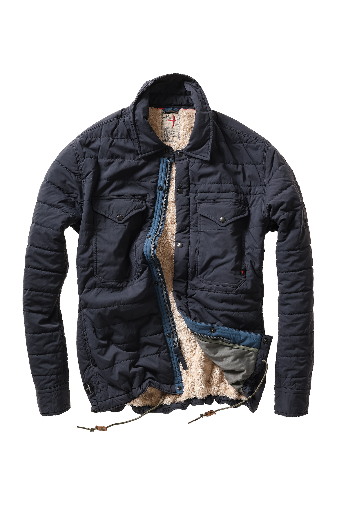 Relwen Qltd Superfleece Jacket - Navy Black