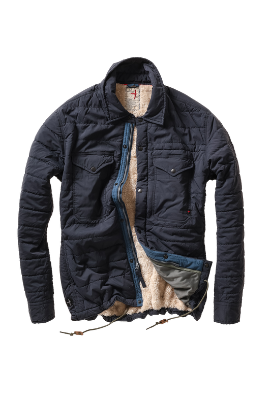 Relwen Qltd Superfleece Jacket - Navy Black