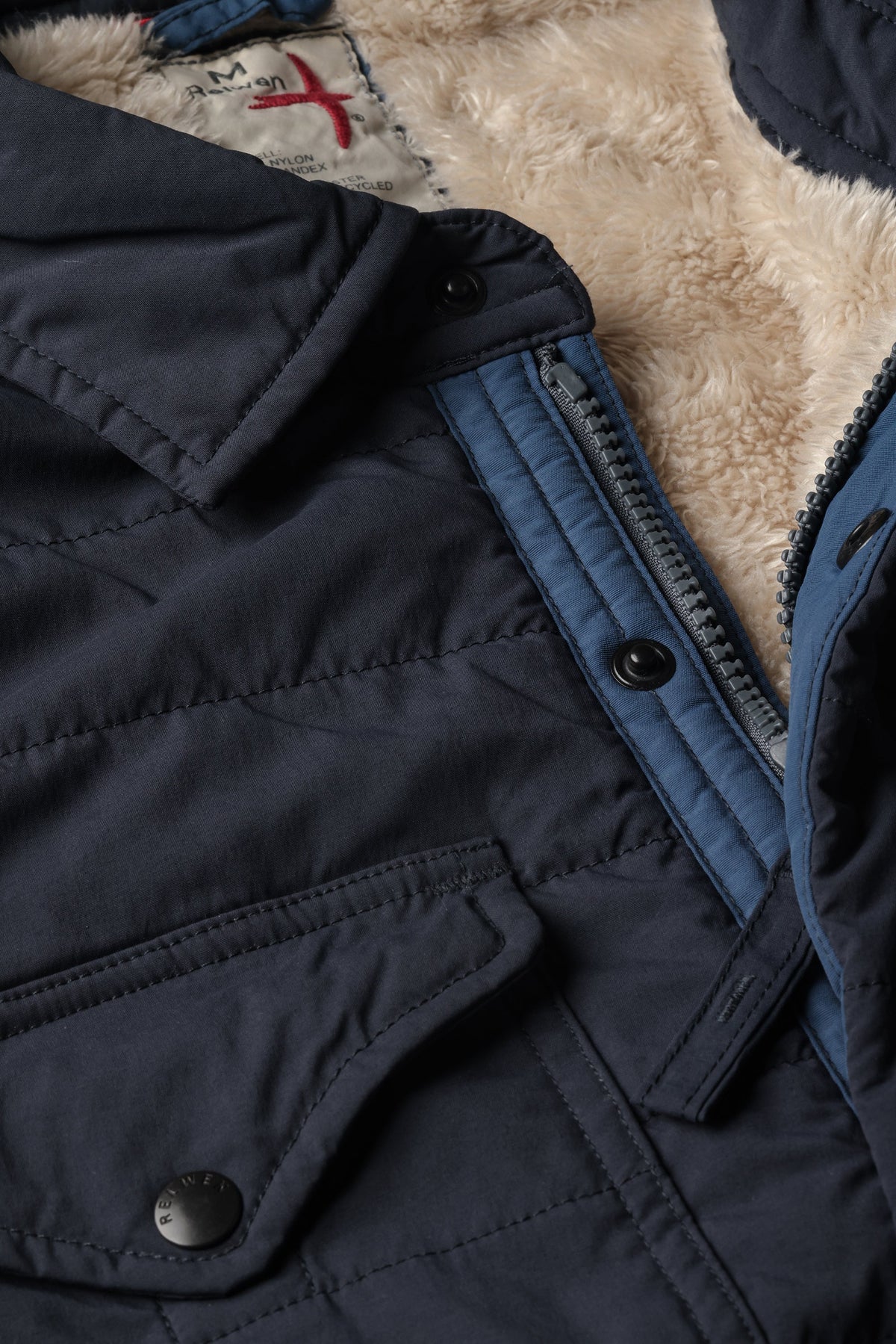 Relwen Qltd Superfleece Jacket - Navy Dark Slate Gray