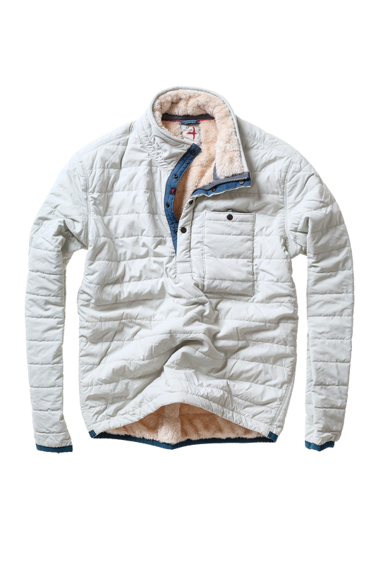 Relwen Qltd Superfleece Popover - Chalk Black