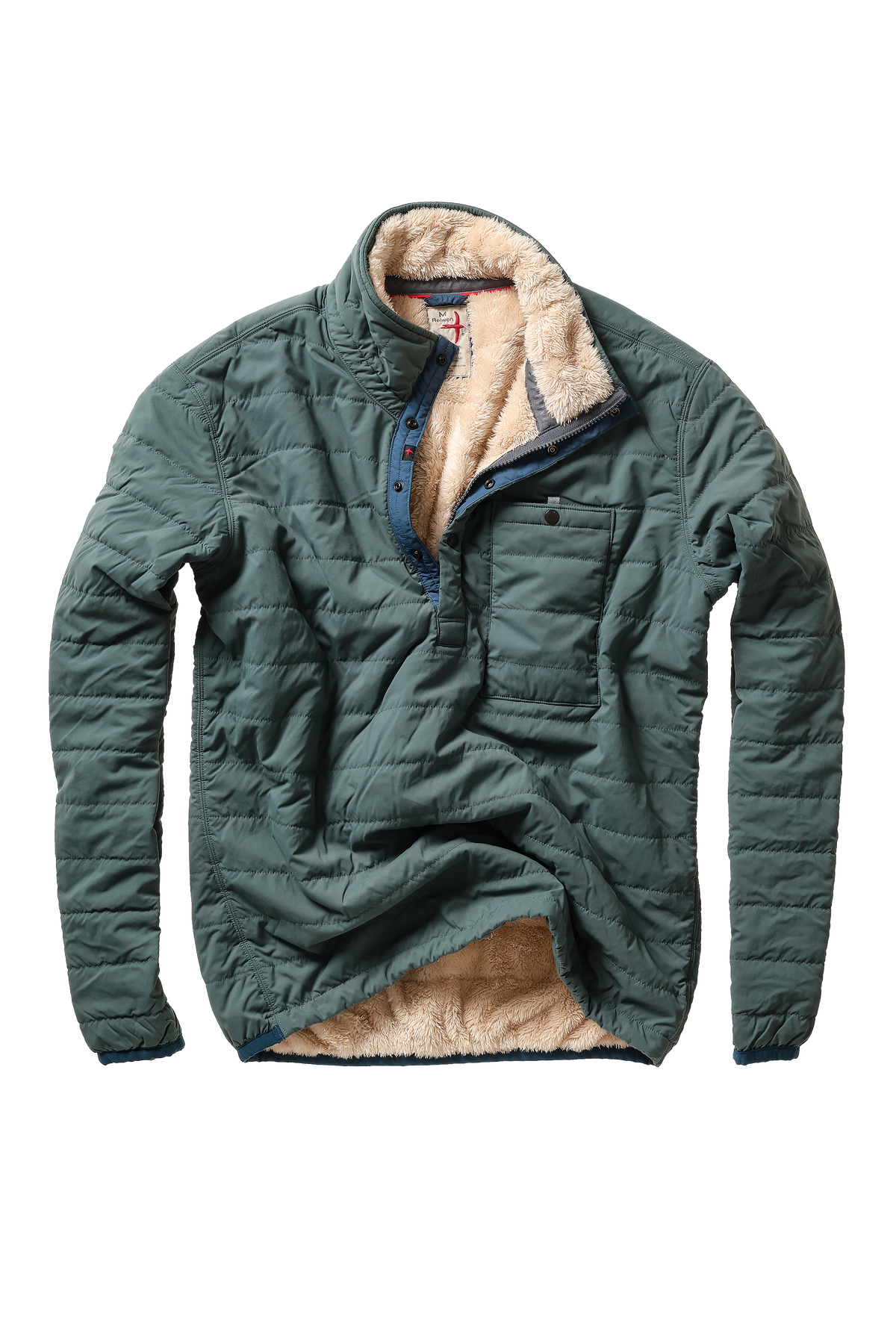 Relwen Qltd Superfleece Popover - Spruce Black