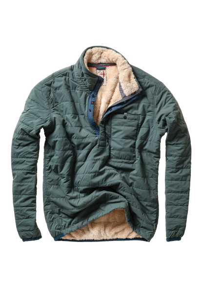Relwen Qltd Superfleece Popover - Spruce Black