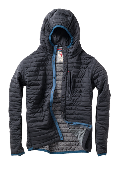 Relwen Windzip Hood - Black Fade Black
