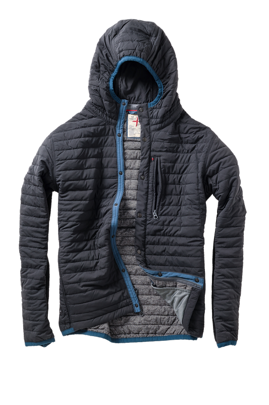 Relwen Windzip Hood - Black Fade Black