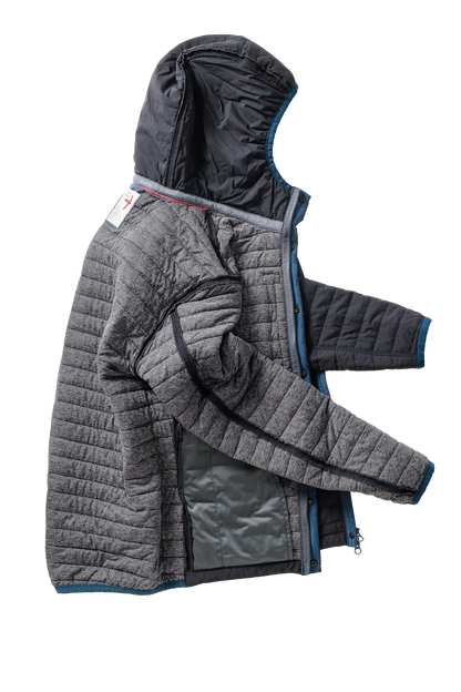 Relwen Windzip Hood - Black Fade Black