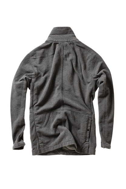 Relwen Pique Trap Blazer - Dark Grey Heather Black
