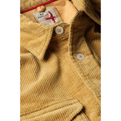 Relwen Cord Workshirt - Honey Dark Khaki