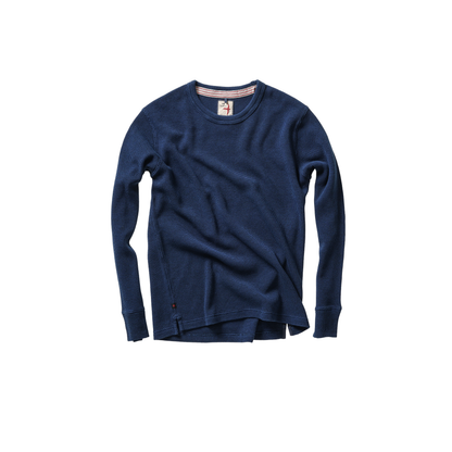 Relwen Bi-Waffle Crew - Dark Marine Dark Slate Gray