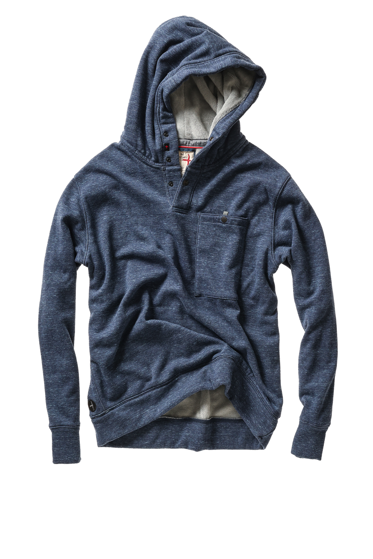 Relwen Micropile Hoodie - Navy Speck Black