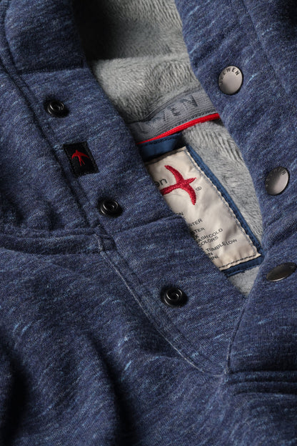 Relwen Micropile Hoodie - Navy Speck Dark Slate Gray