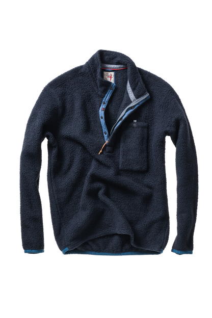Relwen Wooly Shag Snap-Zip - Midnight Dark Slate Gray