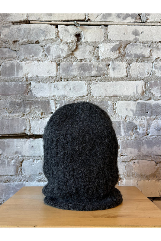 Baby Alpaca Andes Beanie - Grey Melange - DUNE + SALT