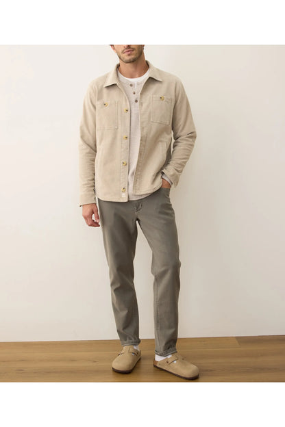 Max Moleskin Overshirt - Taupe - DUNE + SALT