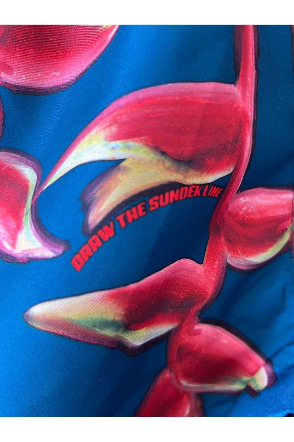 Repreve Printed Swim Suit - "Draw the Sundek Line" Abyss - DUNE + SALT