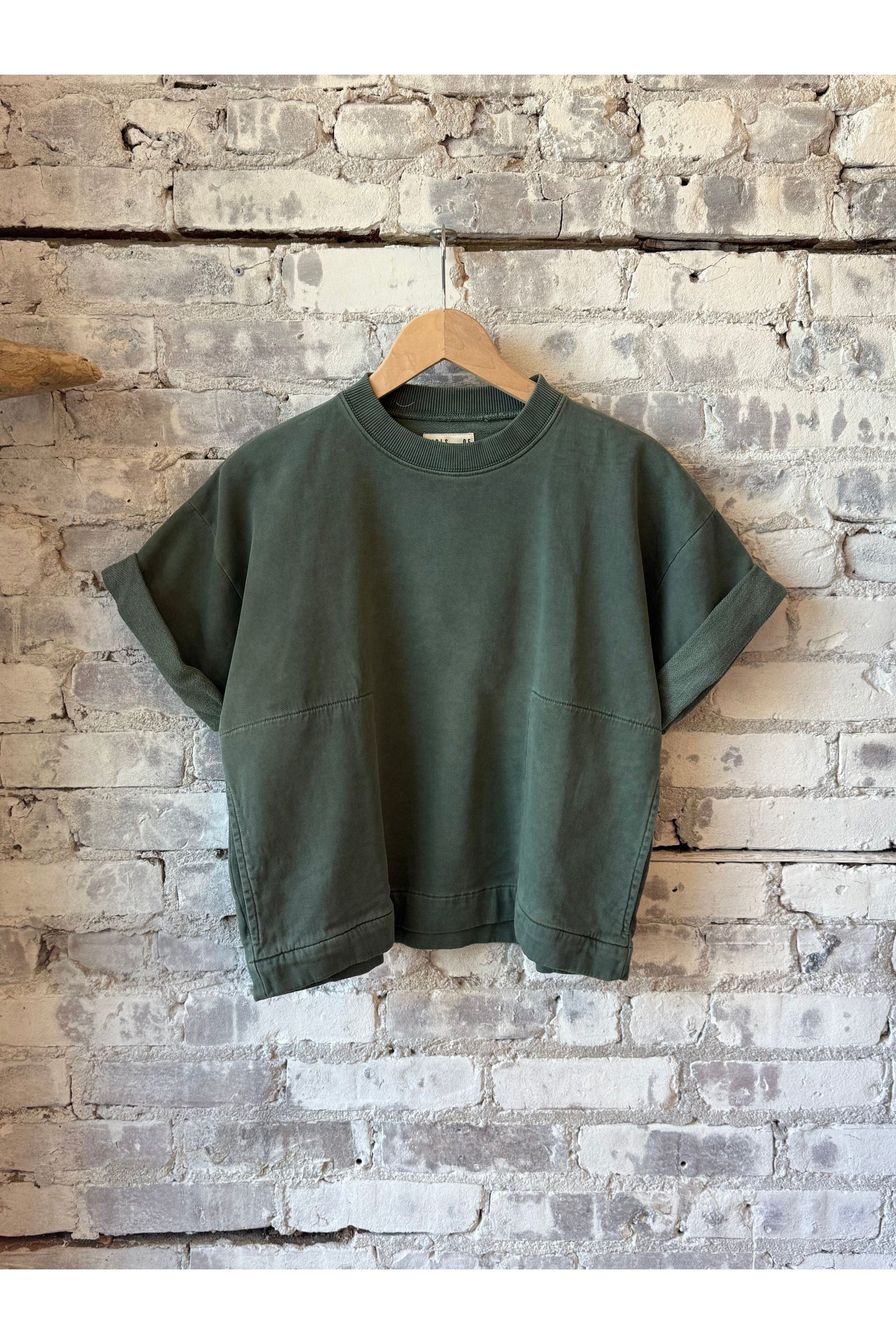 G.O.D. Physical Tee Twill Jersey - Forest Green - DUNE + SALT