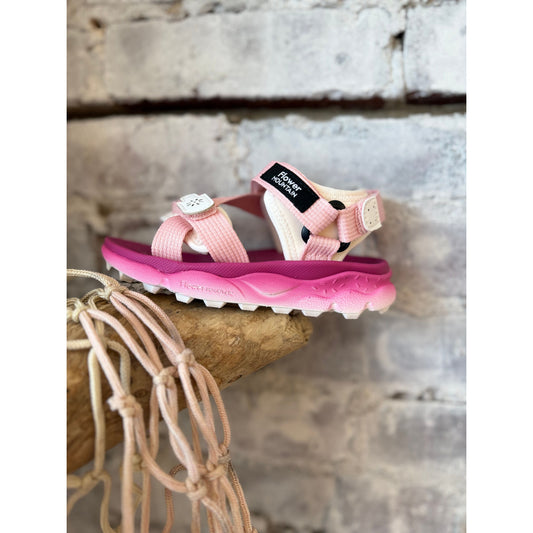 Nazca 2 Junior Sandal - Pink/White - DUNE + SALT