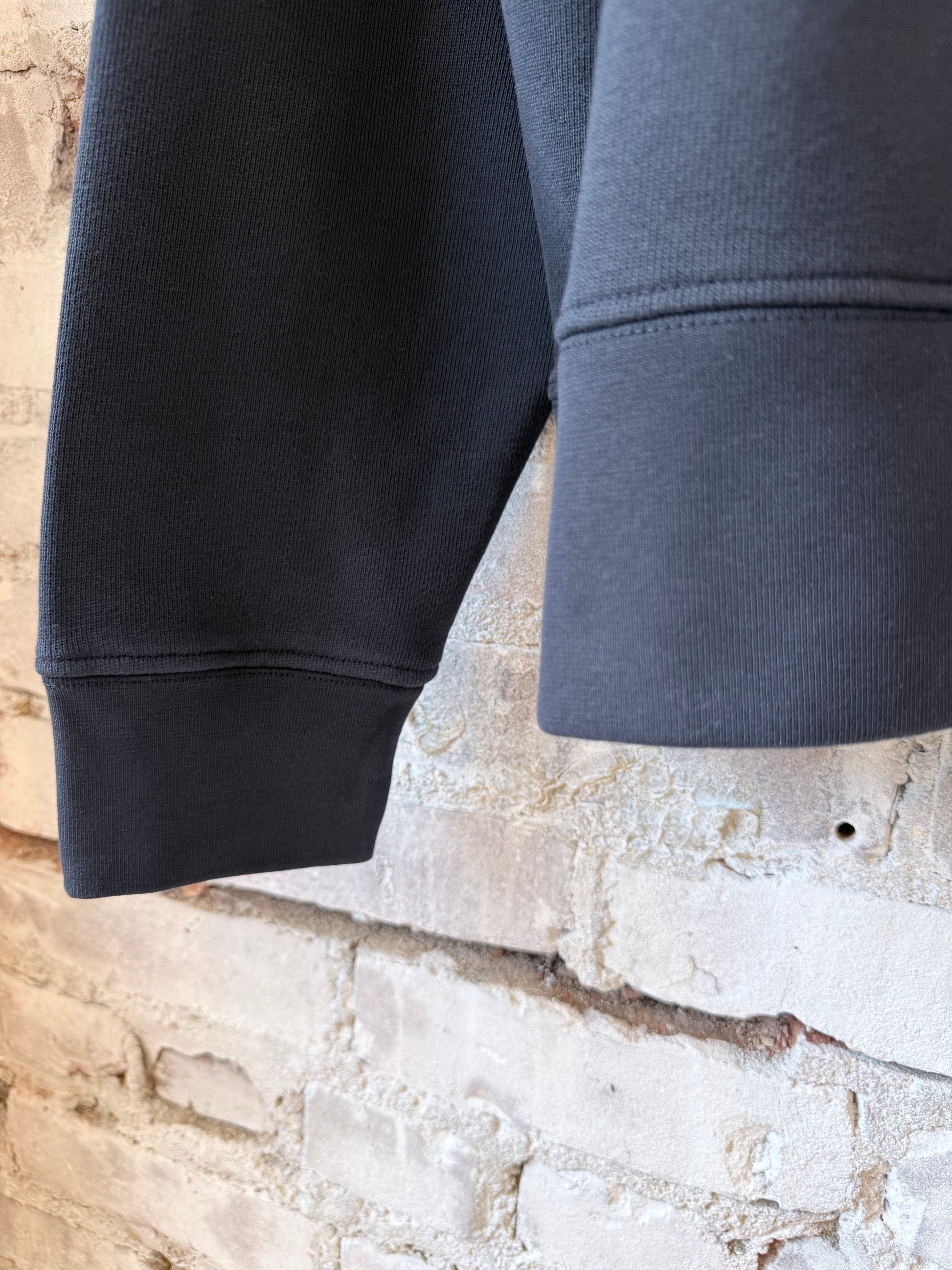 P's Crew Embroidered Champion Sweater - Navy - DUNE + SALT