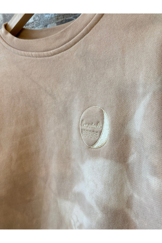 Lunasalt Sea-Washed Crewneck - Blush Pink