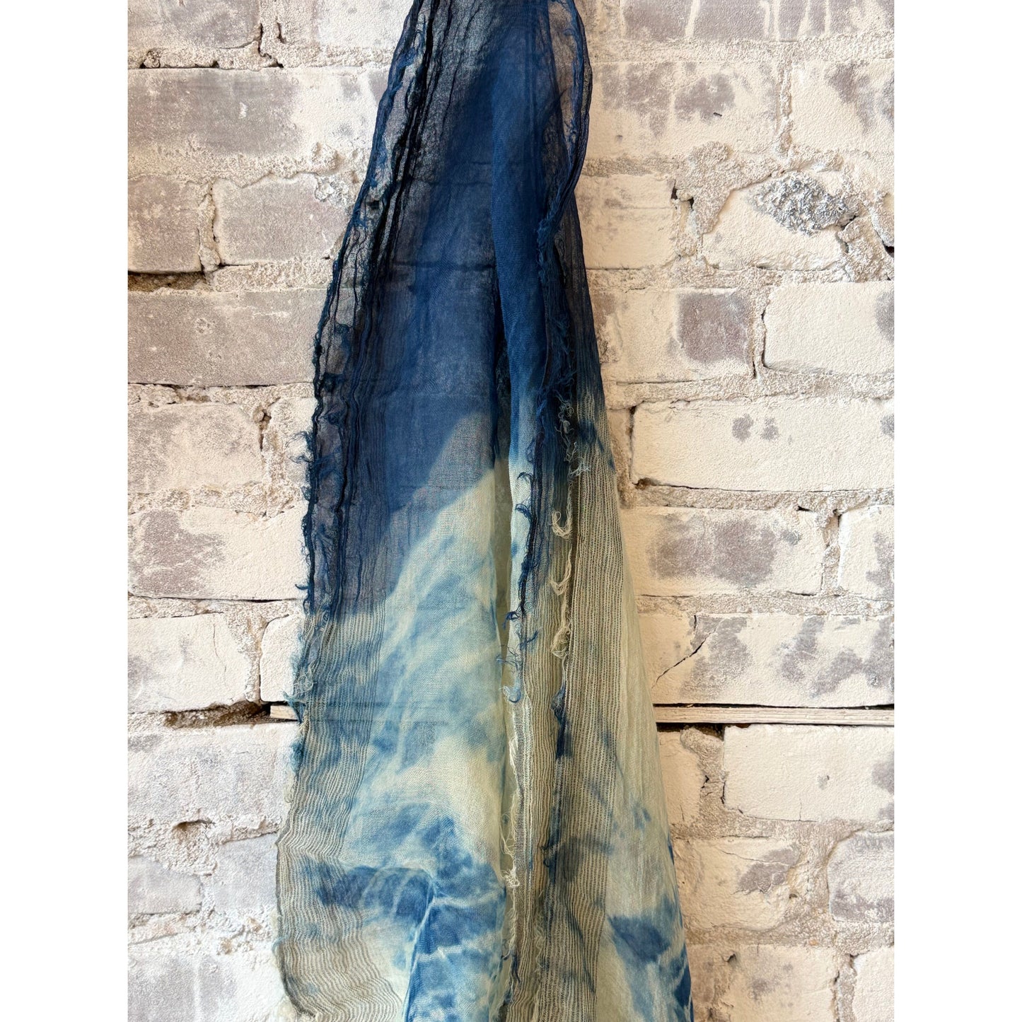 Linen Gauze Willow Dye Stole - DUNE + SALT