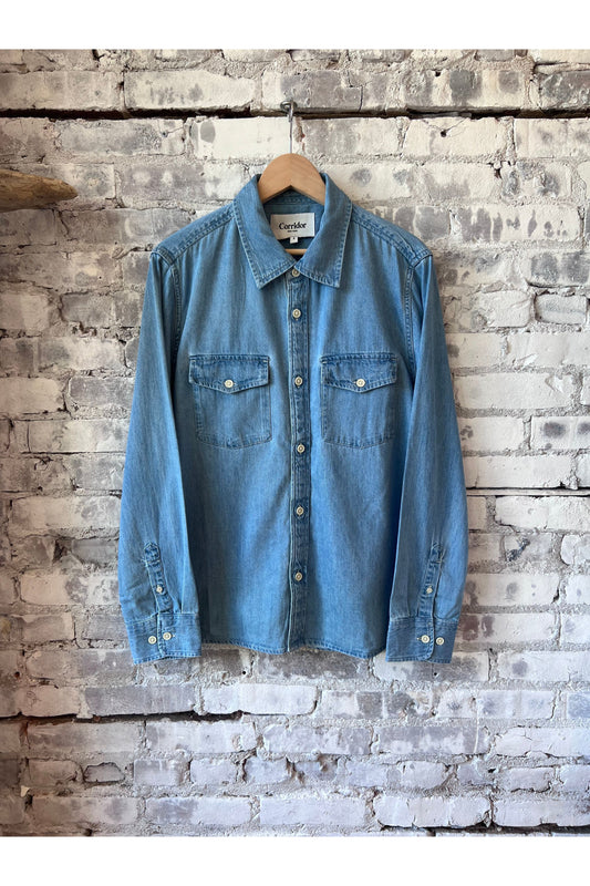 Denim Shirt LS - Light indigo - DUNE + SALT