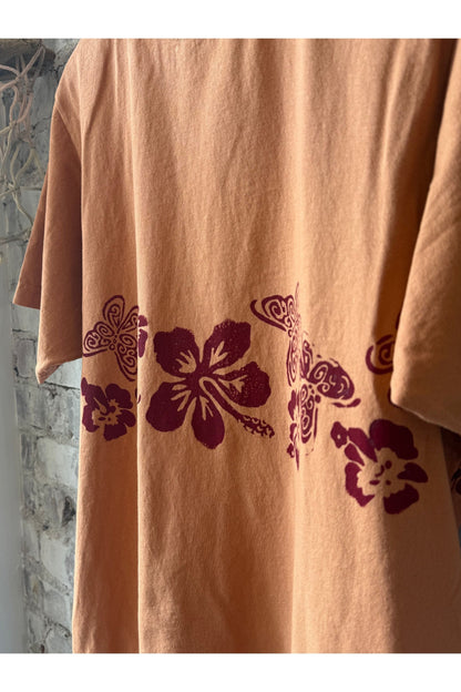 Nectar Raw Hem Tee - Red Earth - DUNE + SALT