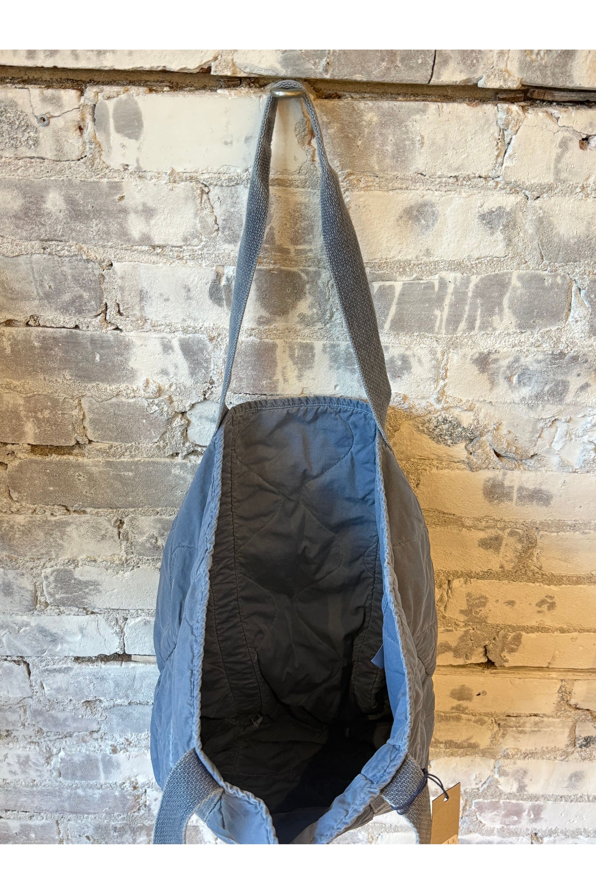 Quilted Tote Bag - Union Blue - DUNE + SALT