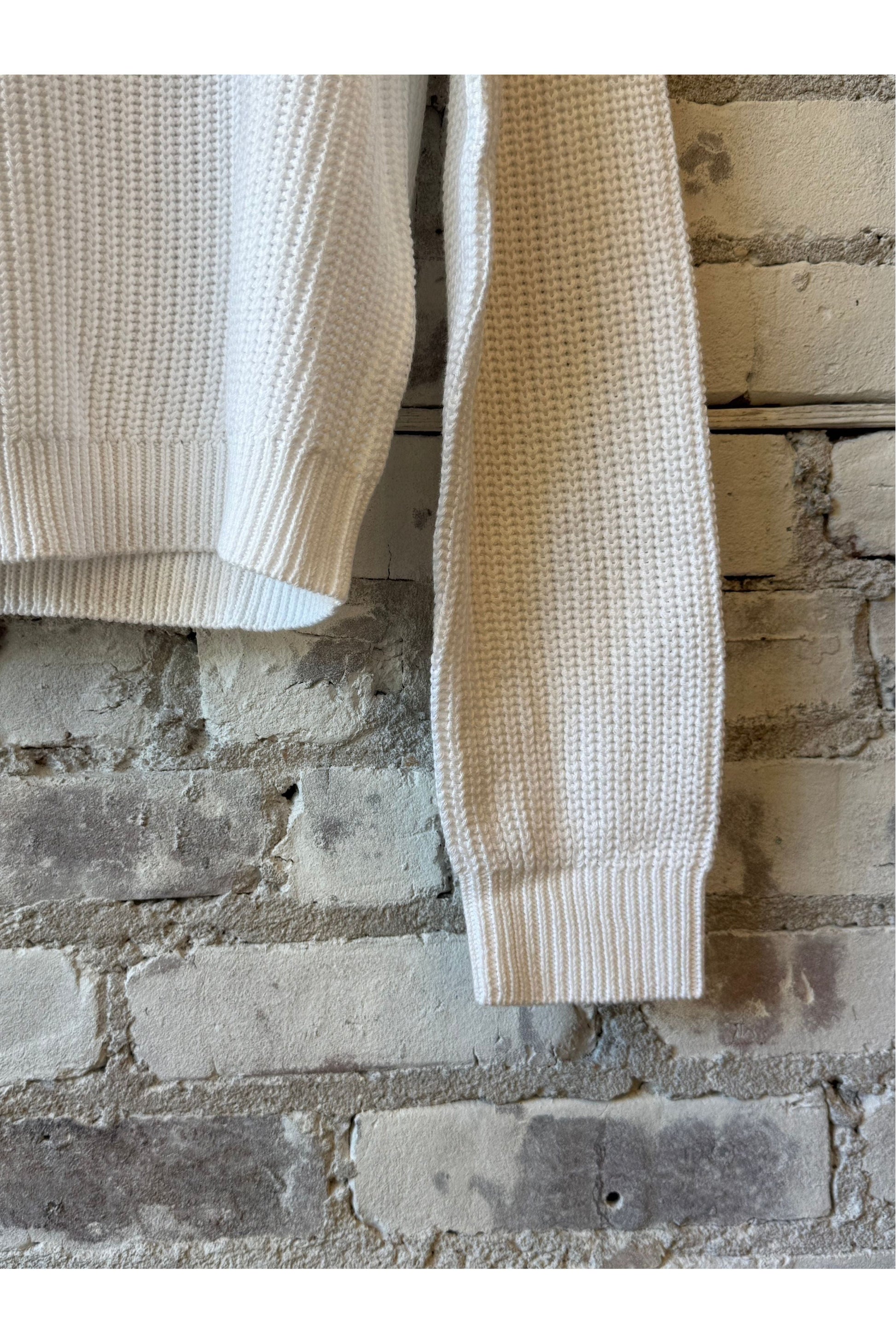 Raleigh Pullover - White - DUNE + SALT