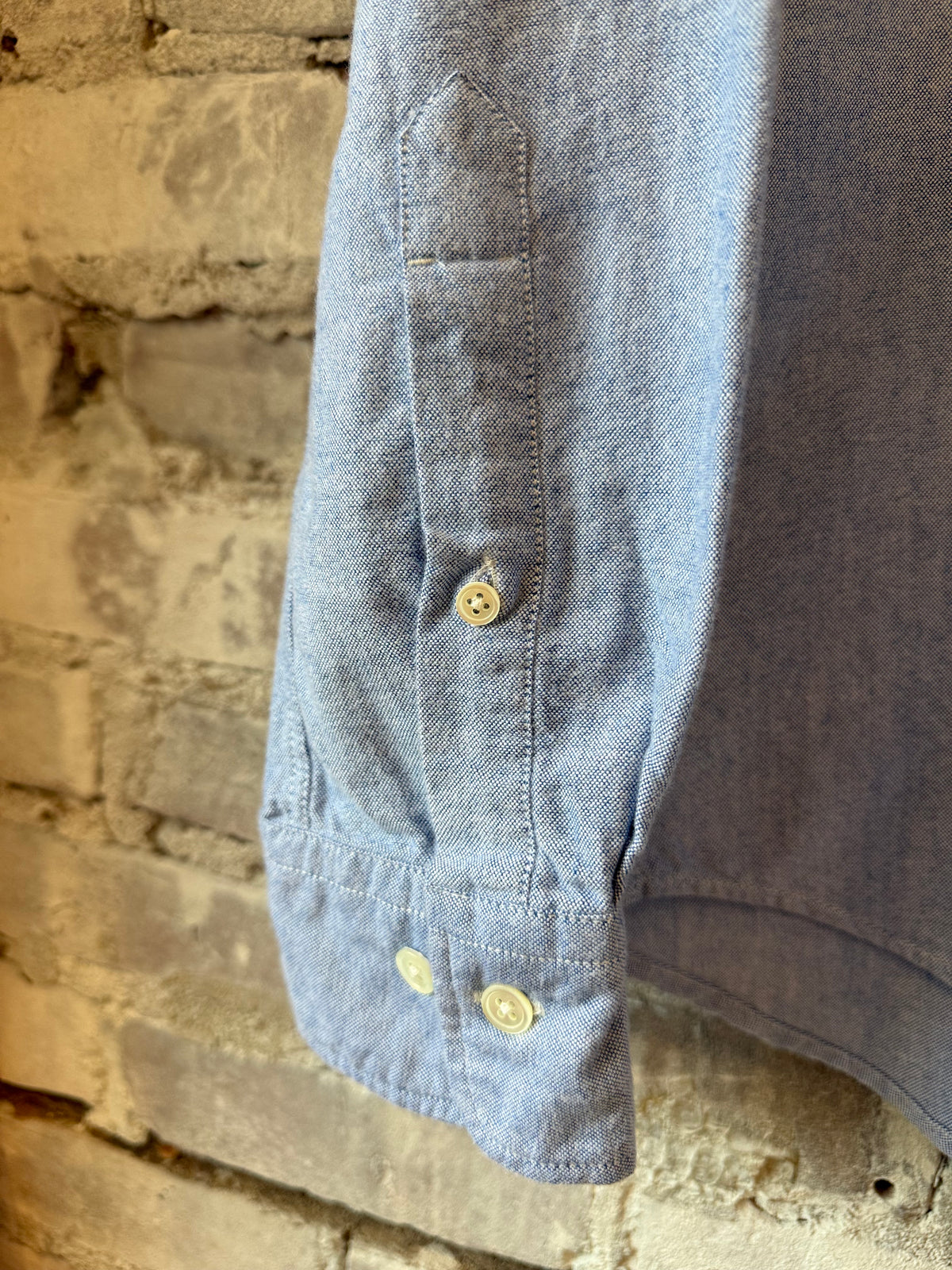 Hartford Men's Pitt Brushed Oxford Woven Shirt - Blue Dark Slate Gray