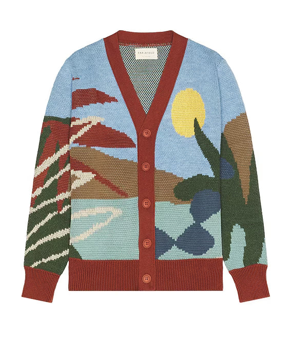 Buckley Cardigan - Beach Landscape - DUNE + SALT