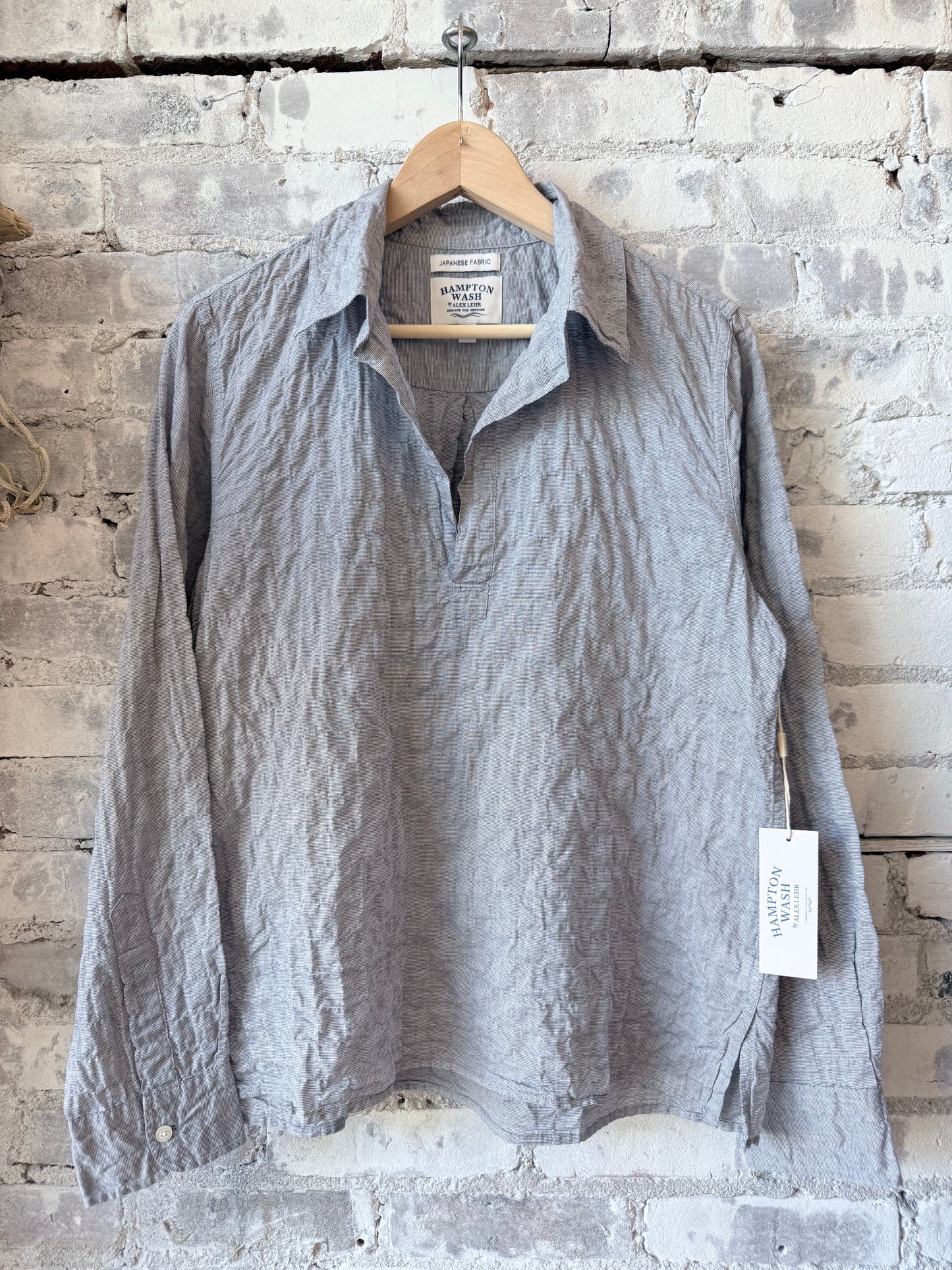 Hampton Pullover - Heather Navy - DUNE + SALT