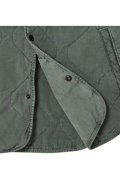 Flight Quilted Shirt Jacket - Surplus - DUNE + SALT