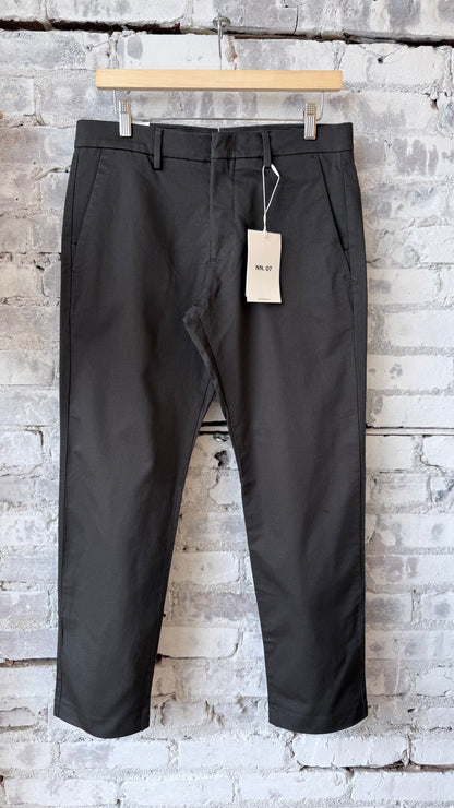 Theo Classic Tailored Slim Fit Chino - Dark Army - DUNE + SALT