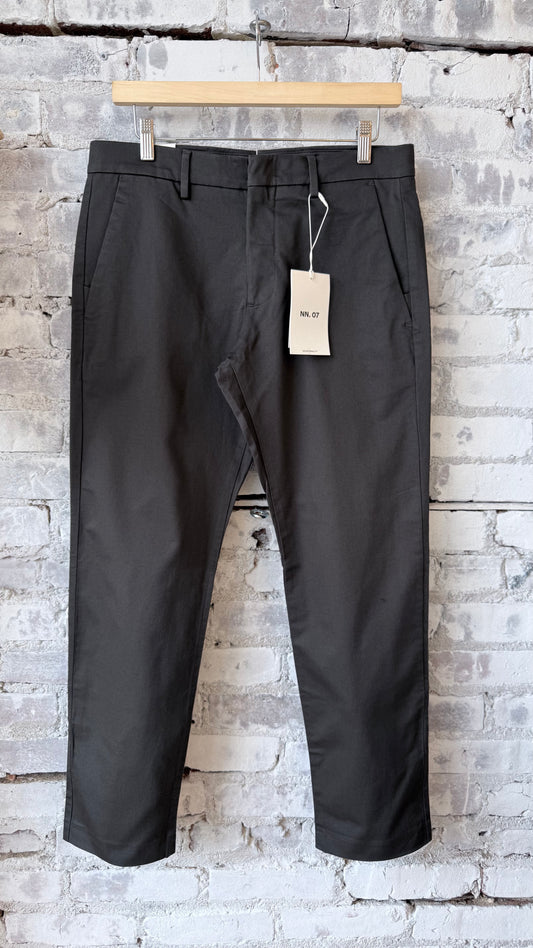 Theo Classic Tailored Slim Fit Chino - Dark Army - DUNE + SALT