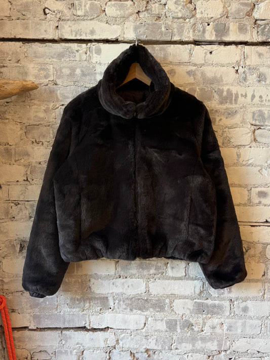 Save The Duck Jeon Reversible Jacket - Brown Black Black