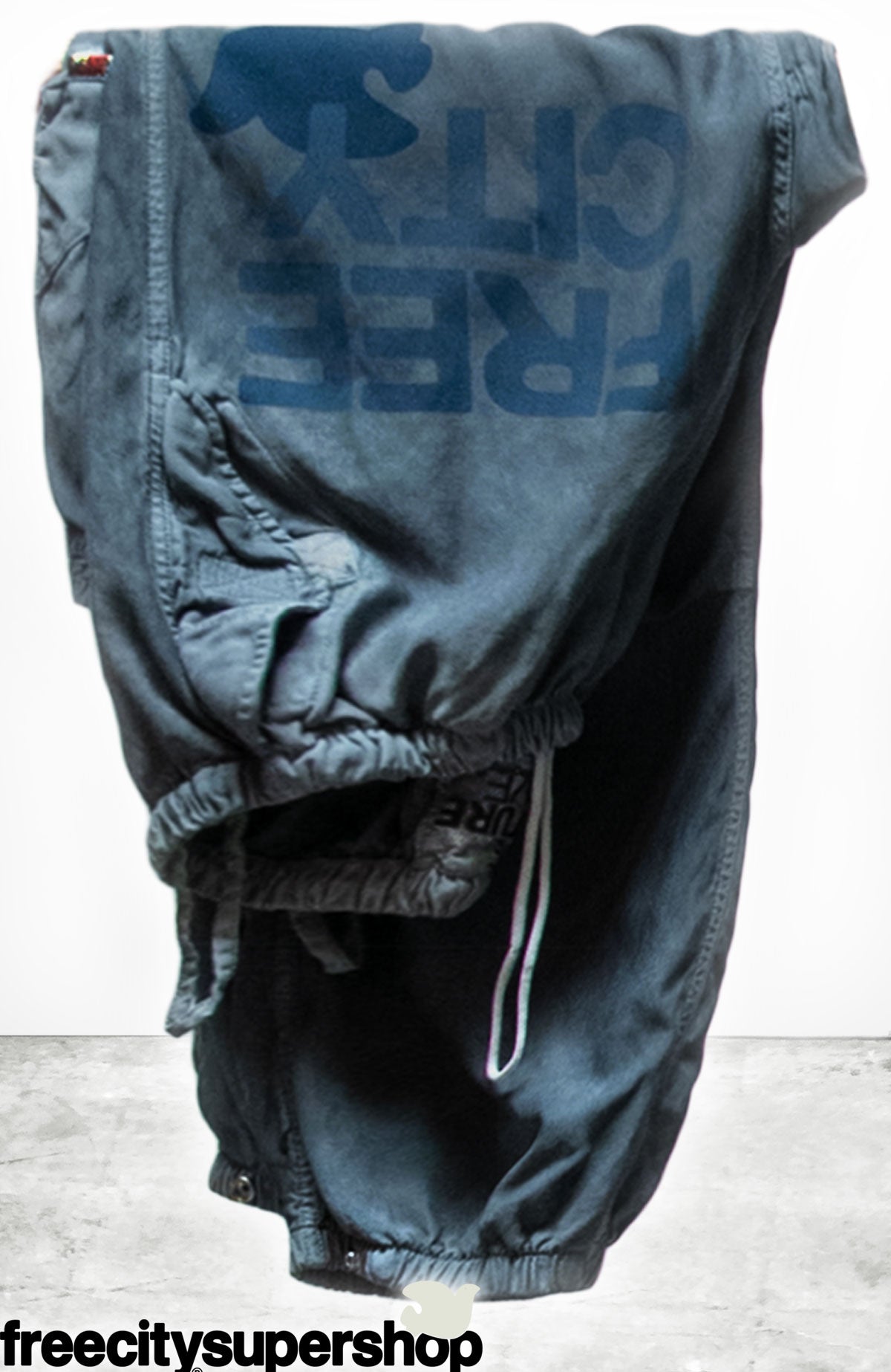 FLAP/SNAP FREECITY MATTE/SATIN AIRJUMP PANT - Ash