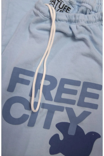 FREECITYLarge Sweatpant - Blue Ice