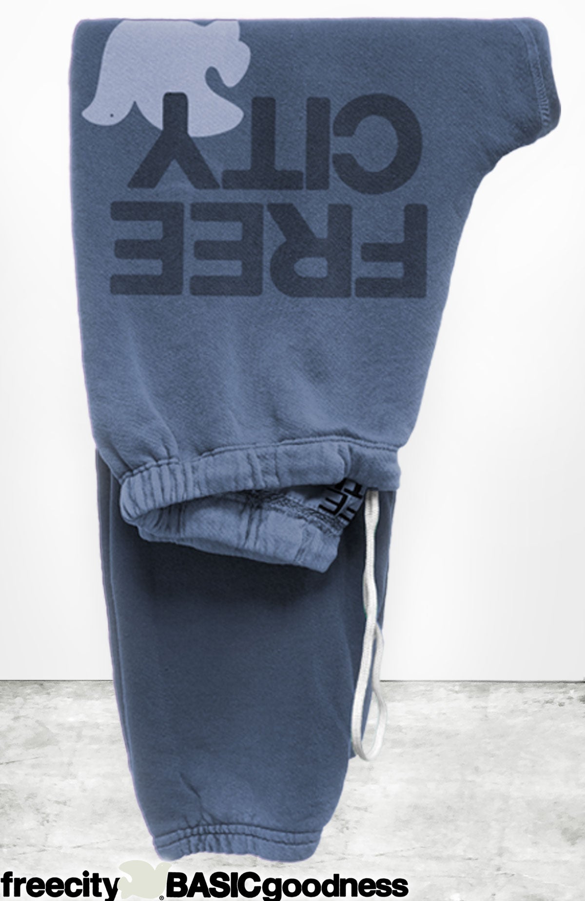 Freecity Large Sweatpant - Blue Wash