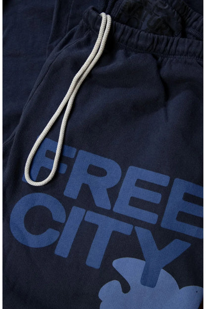 FREECITYLARGE sweatpant - moonshrooms/blues - DUNE + SALT