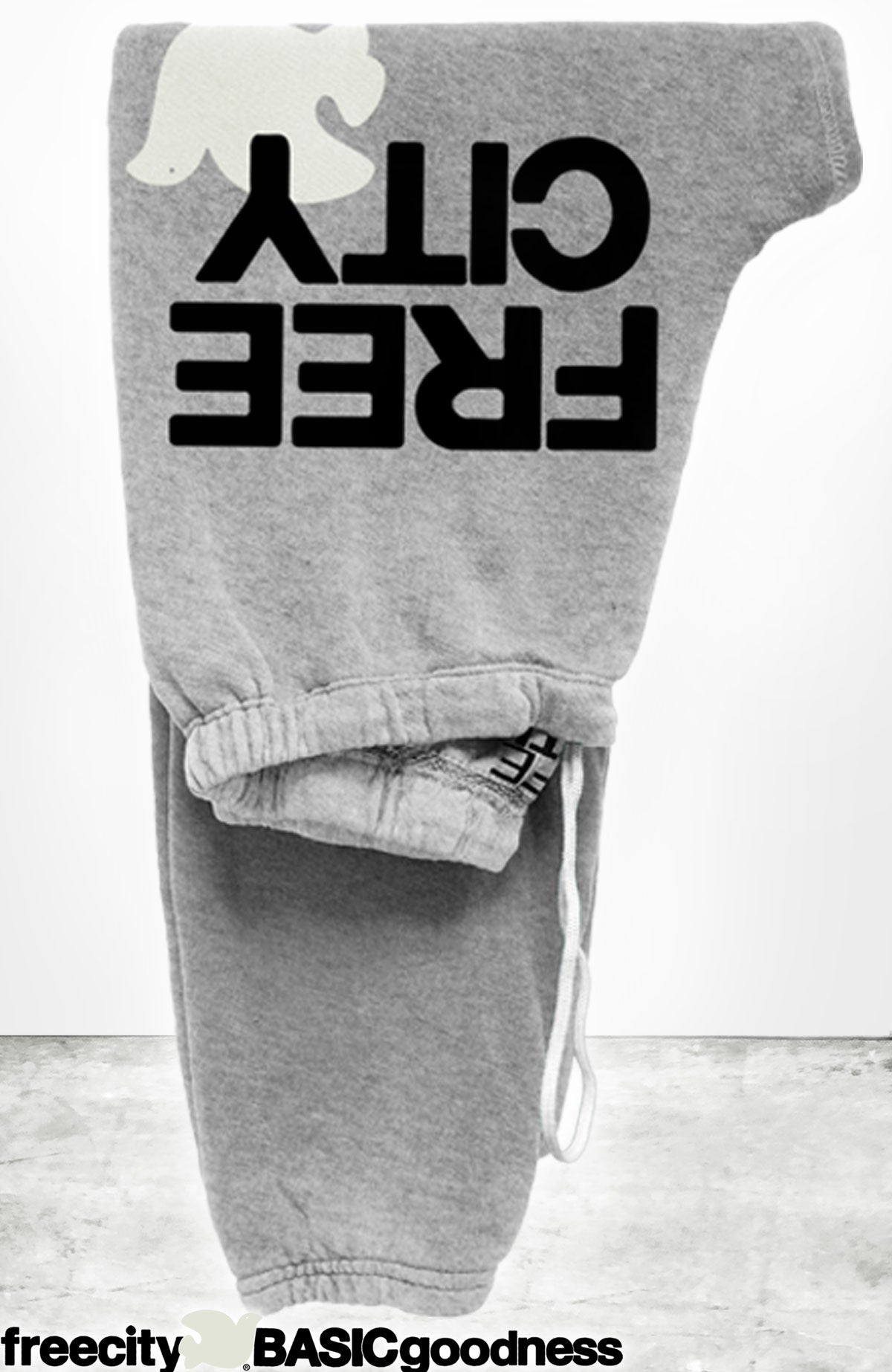 Freecity Large Heather Sweatpant - Heather Cream