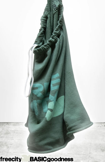 FreeCity FREECITY CUTOFFS - Eatgreen White Smoke