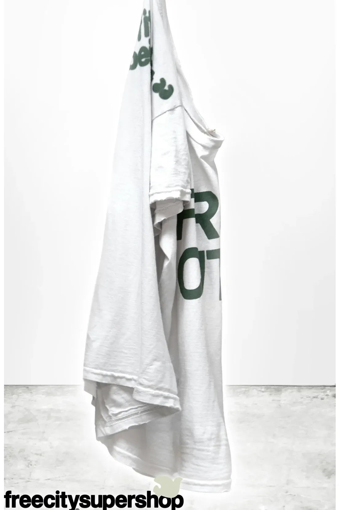 FREECITY "the doing of it is the being of it" SUPERVINTAGE Shortsleeve Tee - Laundry Whites - DUNE + SALT