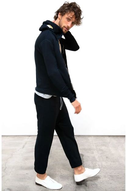 SUPERFLUFF LUX zip hoodie - Deepspace/Cream