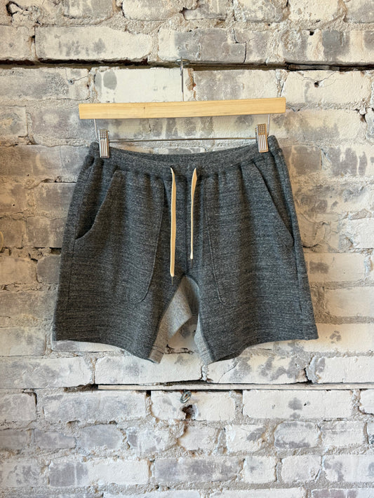 Kepani Raffy Fleece Sweat Shorts - Gray Gray