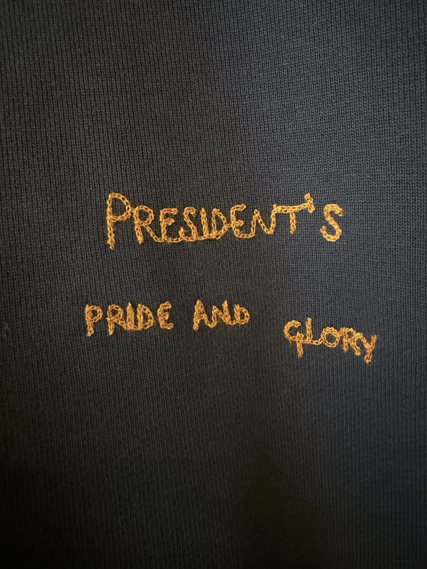 P's Crew Embroidered Champion Sweater - Navy - DUNE + SALT