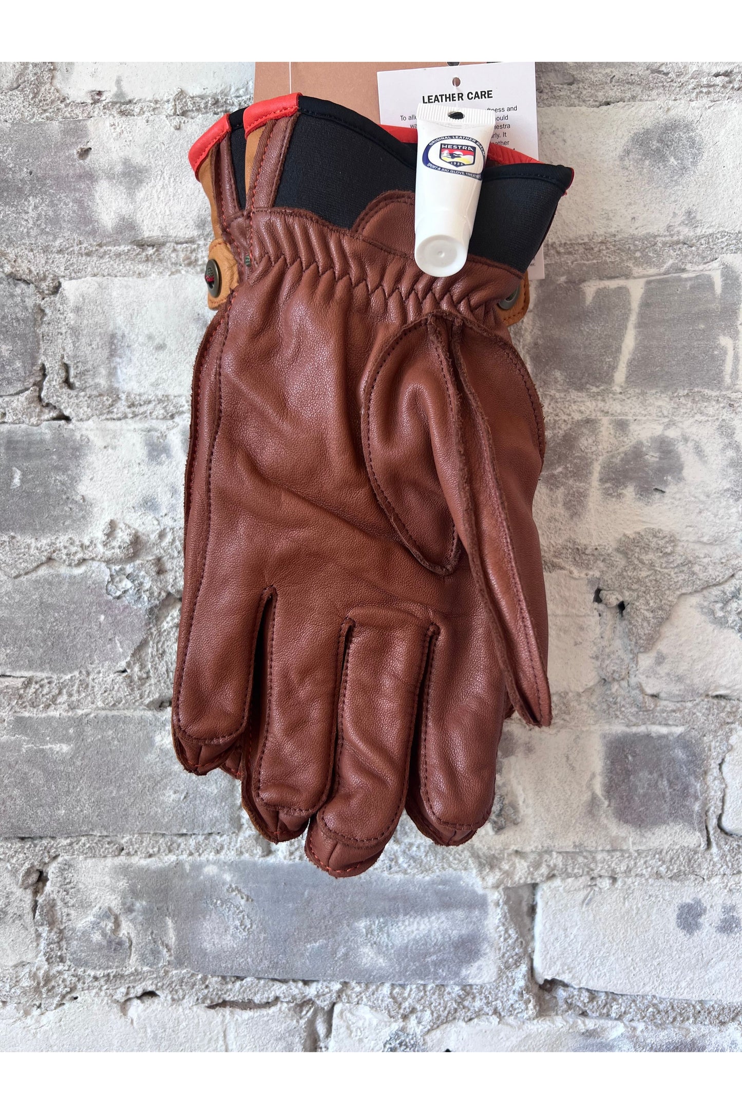 Wakayama 5-Finger Glove - Cork and Brown - DUNE + SALT