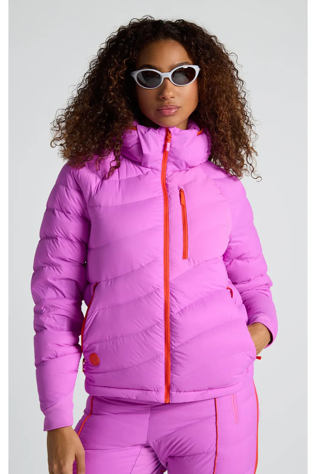 Wildpuff Packable Removable Hood Jacket - Starburst